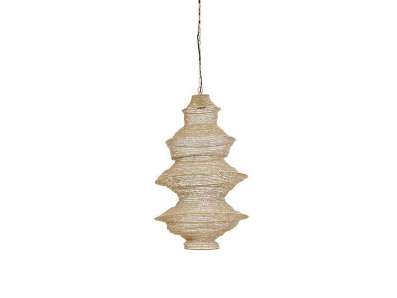 Light & Living Hanging lamp 40x70 cm NAKISHA sand