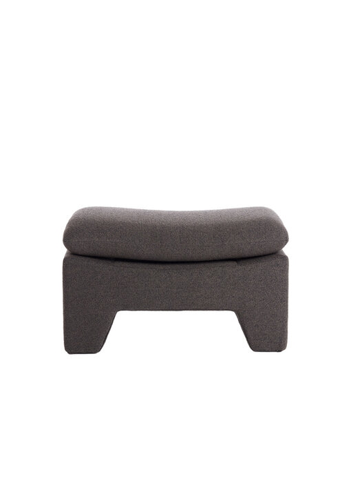 Light & Living Pouf 80x40x48,5 cm DASHA dark brown