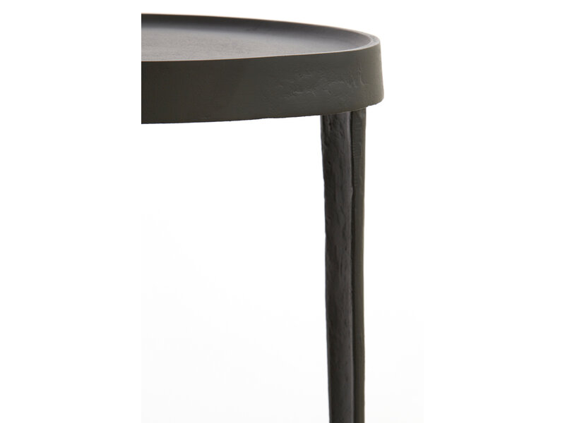 Light & Living Pillar S/2 30x80+35x100 cm TOBIAS black