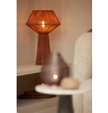 Light & Living Table lamp 36x57 cm FUGIA jute brick red