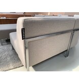 HARVINK Strakke hoekbank en poef FLINK in ploegwool van €8625 voor € 1999