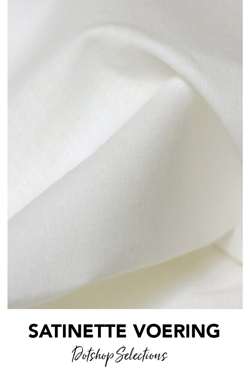 Satinette voering