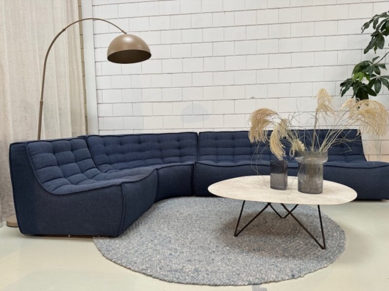 Ethnicraft Showroom Sale_ N.701  driedelige hoekbank van Ethnicraft