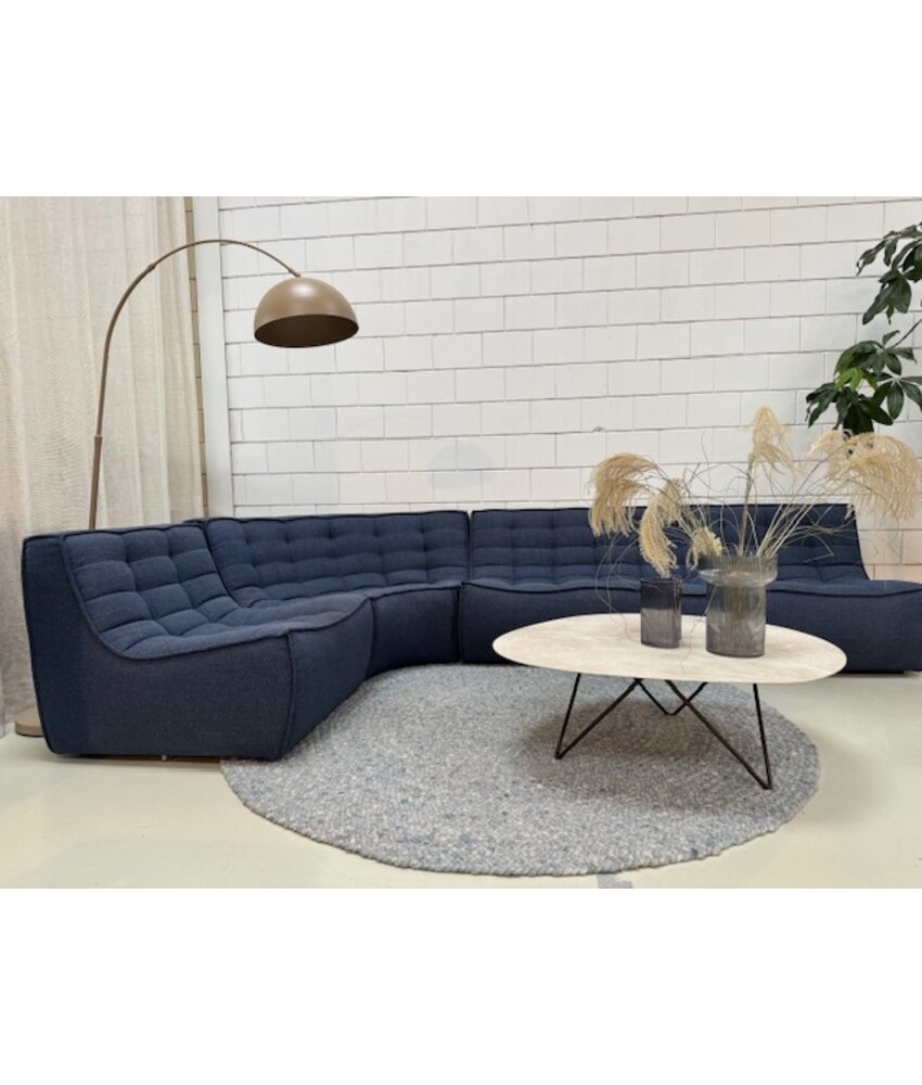 Ethnicraft Showroom Sale_ N.701  driedelige hoekbank van Ethnicraft