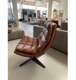 Dyyk Kameraad draaifauteuil in het leer (zacht leder) van € 1469 voor € 799