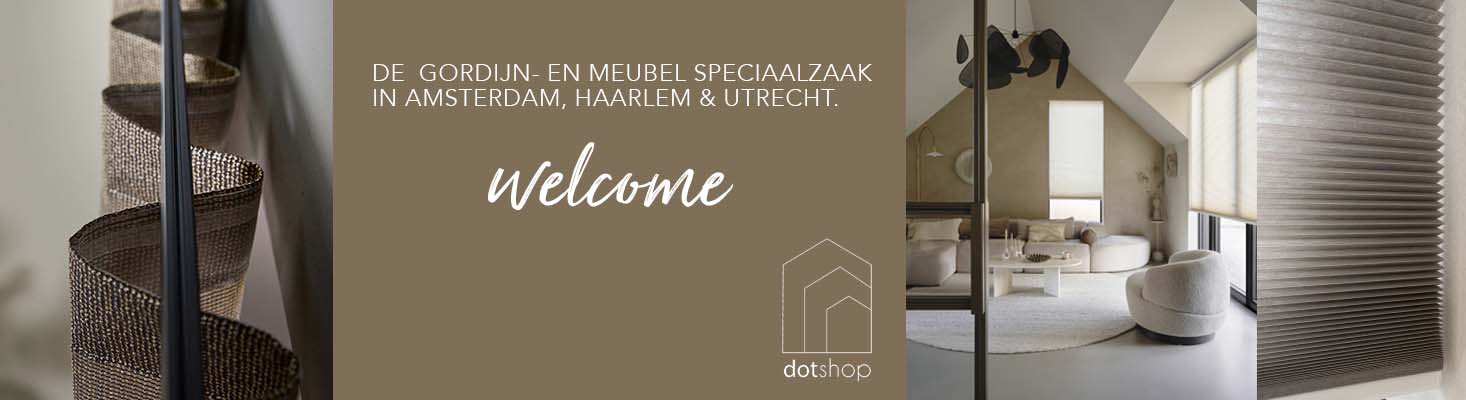 Woonwinkel gespecialiseerd in de raamdecoratie en hoogwaardige meubels. 