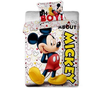 Disney Mickey Mouse Dekbedovertrek About 140x200 + 63x63cm