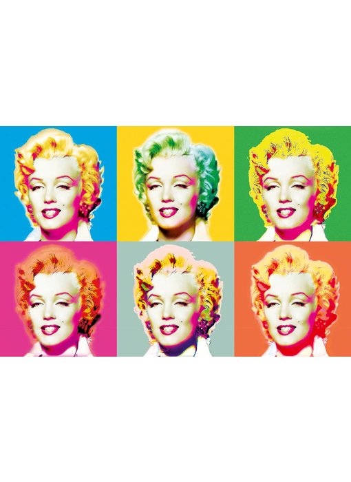 Fotobehang Poster XXL Visions of Marilyn 175x115 cm