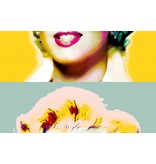 Fotobehang Visions of Marilyn - Poster XXL - 175 x 115 cm - Multi colour