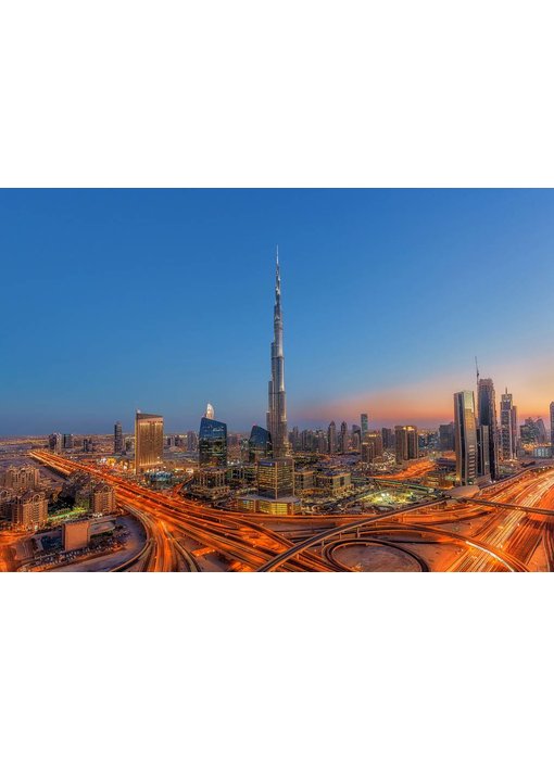 Fotobehang Burj Khalifa 366x254 cm