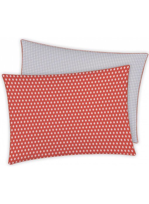 Matt & Rose Cushion Esprit Geometrique Brique Decoration 50 x 70 cm