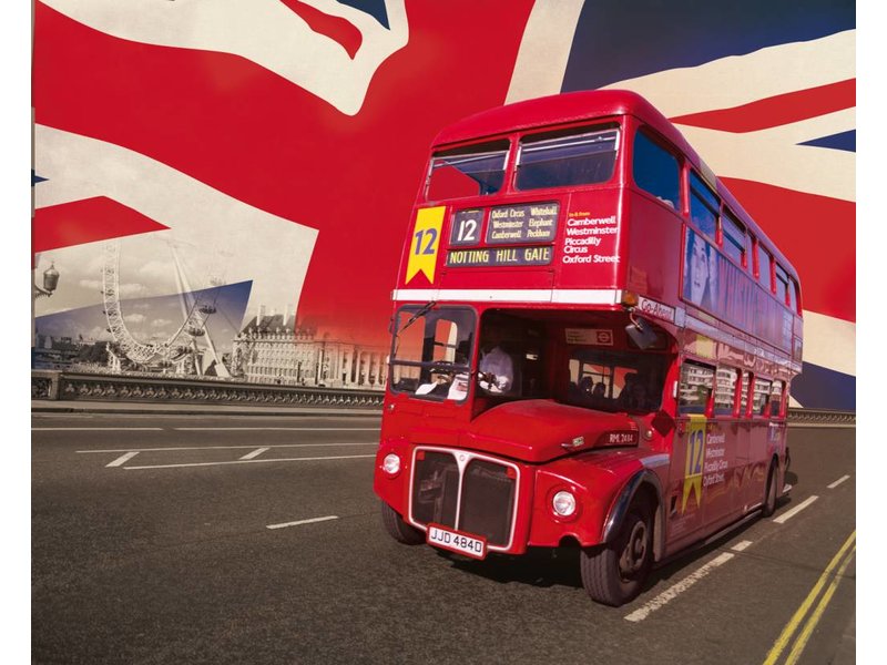 Londen Mural London Bus 232 x 315 cm