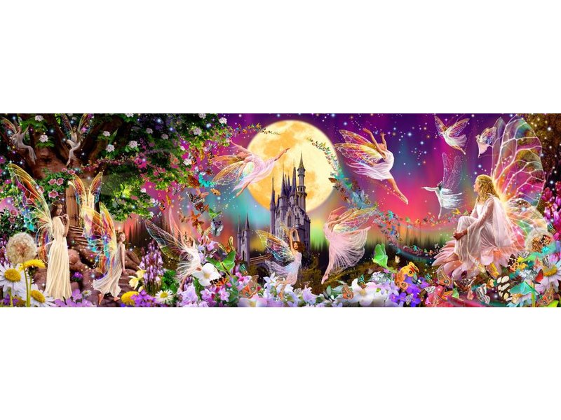 Fotobehang Fairyland- 366 x 127 cm - Multi-