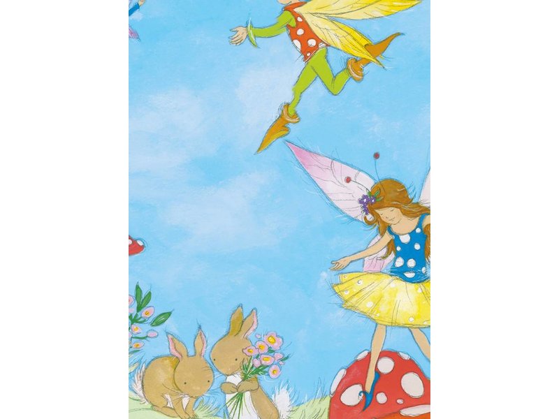 Fotobehang Fairytales - 183 x 254 cm - Multi