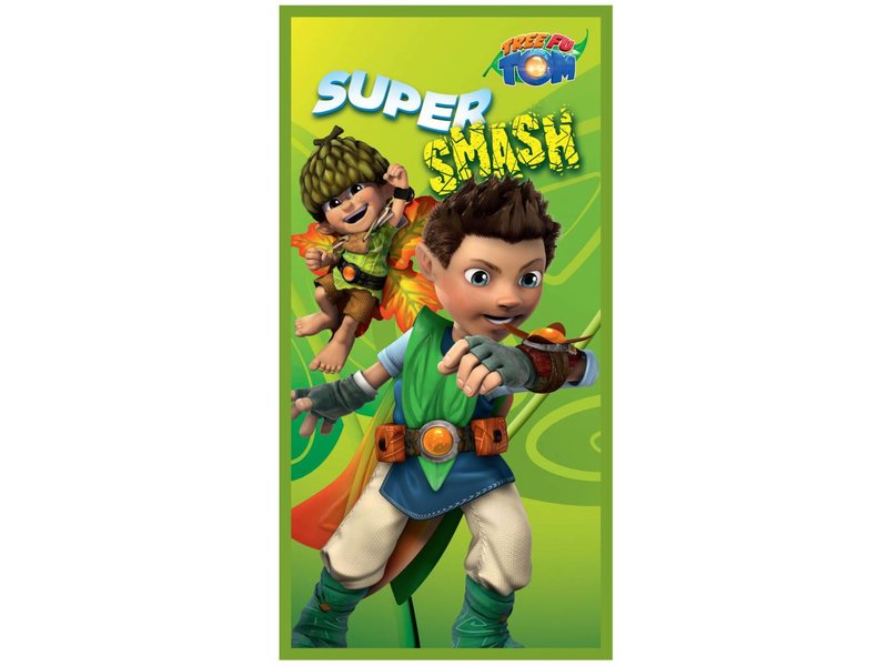 Tree Fu Tom Smash - Strandlaken - 70 x 140 cm - Multi-