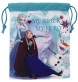 Disney Frozen - Lunch tas - 25 x 20 cm - Blauw