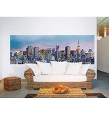 Fotobehang - Skyline von New York - 366 x 127 cm - Multi