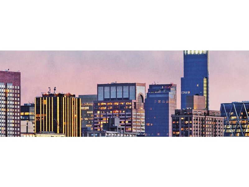 Fotobehang - Skyline von New York - 366 x 127 cm - Multi