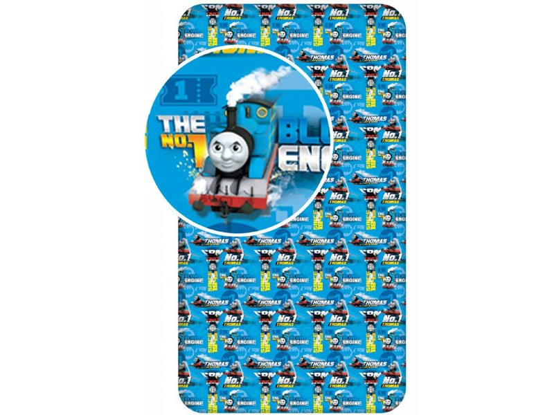 Thomas de Trein Action - Covers - Single - 90 x 200 cm - Blue