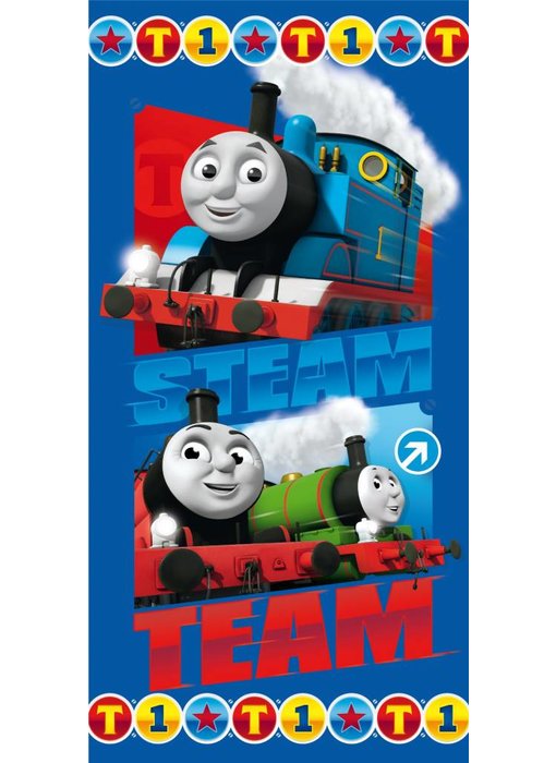 Thomas de Trein Beach Towel Steam Team 70x140cm