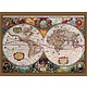 Antique map wallpaper