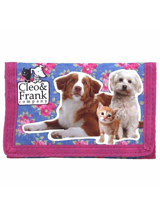 Cleo & Frank Wallet Cat and Dog