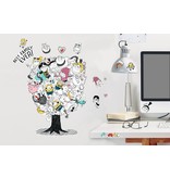 Minions Despicable 3 Family Tree - Wall Sticker - Multi