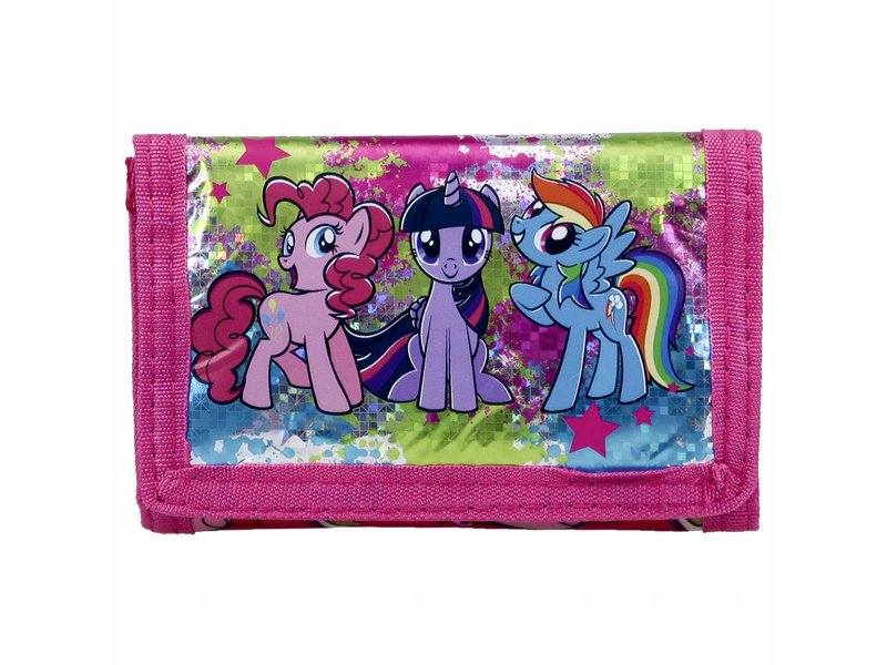 My Little Pony - Brieftasche - Klettverschluss - 12 x 8 cm - Pink