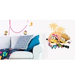 Minions Moche et méchant 3 Vacances - Wall Sticker - multi