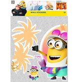 Minions Despicable 3 On vacation - Muursticker - Multi