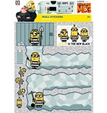 Minions Despicable 3 Oops - Muursticker - Multi