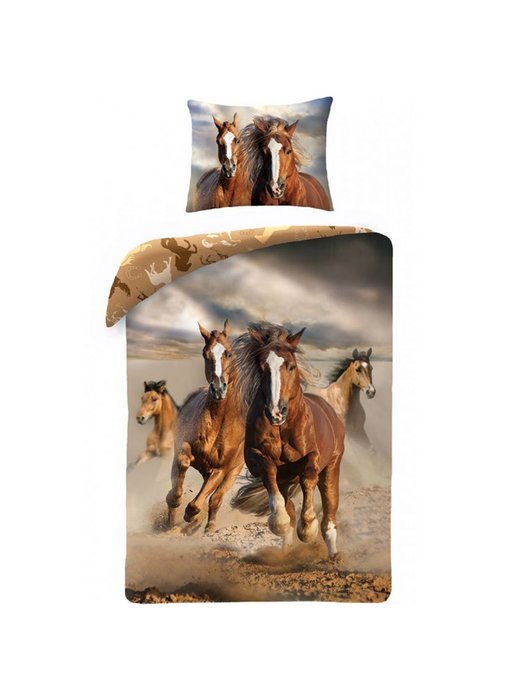 Animal Pictures Chevaux couette 140x200