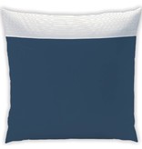 Matt & Rose Plissé Tendance - Kussensloop - 65 x 65 cm - Blauw