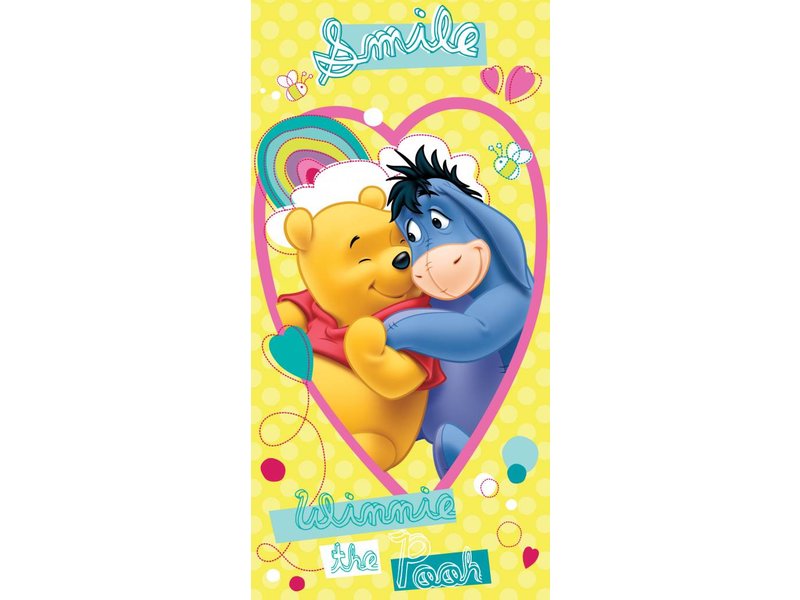 Disney Winnie the Pooh Smile - Strandlaken - 70 x 140 cm - Multi