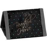 Animal Pictures My beautiful horse - Portemonnee - 12 x 8.5 cm - Zwart Animal Pictures My beautiful horse - Portemonnee - 12 x 8.5 cm - Zwart