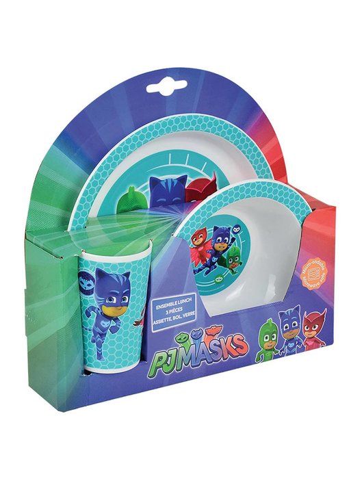 PJ Masks Frühstück Set 3-teilig