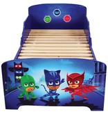 PJ Masks - Toddler Bed - 70 x 140cm - Blue - Including slatted base