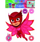 PJ Masks Owlette - Muursticker - Rood