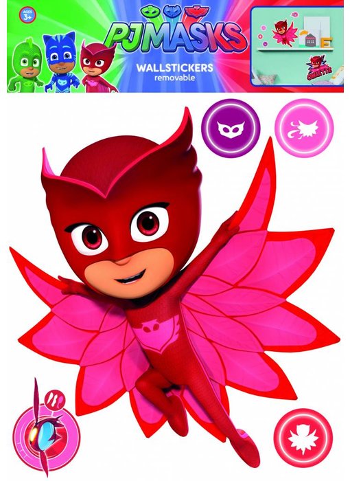 PJ Masks Wandaufkleber Owlette