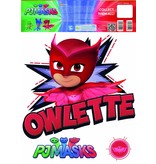 PJ Masks Owlette - Wandaufkleber - Rot