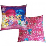 Shimmer And Shine - Coussin - 40 x 40 cm - Rose