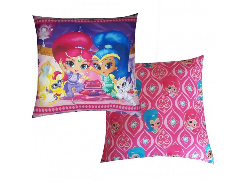 Shimmer And Shine - Coussin - 40 x 40 cm - Rose