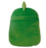3D Gekko - Sierkussen - 30 x 25 x 8 cm - Groen