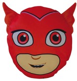 PJ Masks 3D Bibou - Coussin - 30 x 26 x 8 cm - Rouge