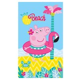 Peppa Pig Summer- Serviette de plage - 70 x 120 cm - Multi-