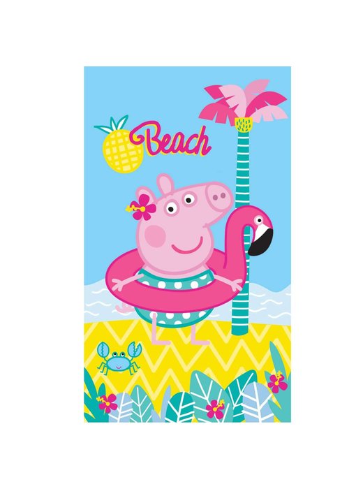 Peppa Pig Serviette de plage summer 70x120cm