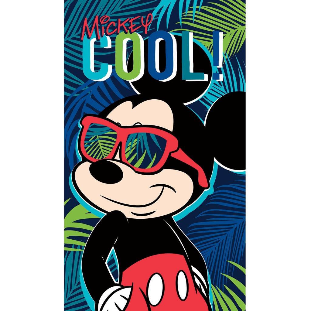 Disney Mickey Mouse Cool Serviette De Plage 70 X 120 Cm Multi