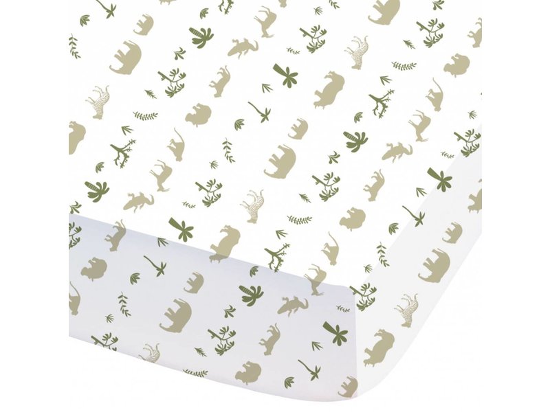 Matt & Rose Safari - Fitted sheet - Single - 90 x 200 cm - Multi