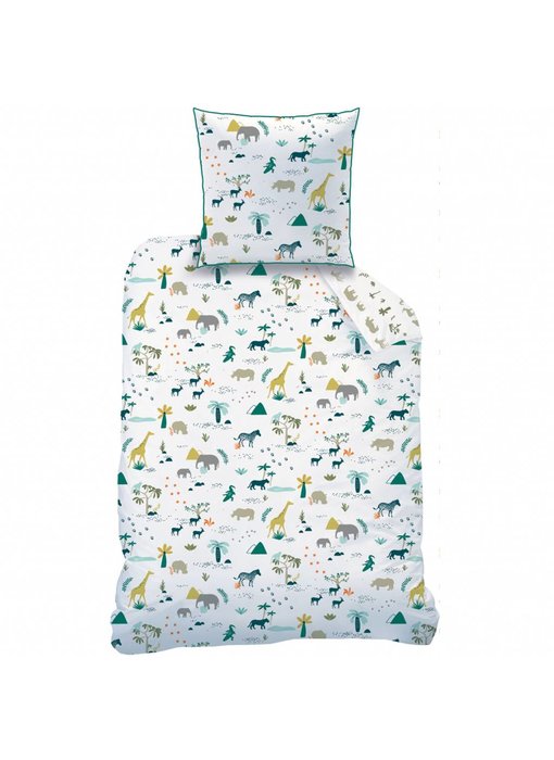 Matt & Rose Duvet cover Safari 140 x 200 + pillowcase 63x63 cm