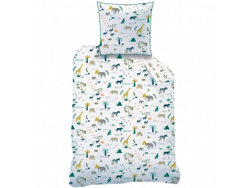 Matt & Rose Safari - Duvet cover - Single - 140 x 200 cm - Multi